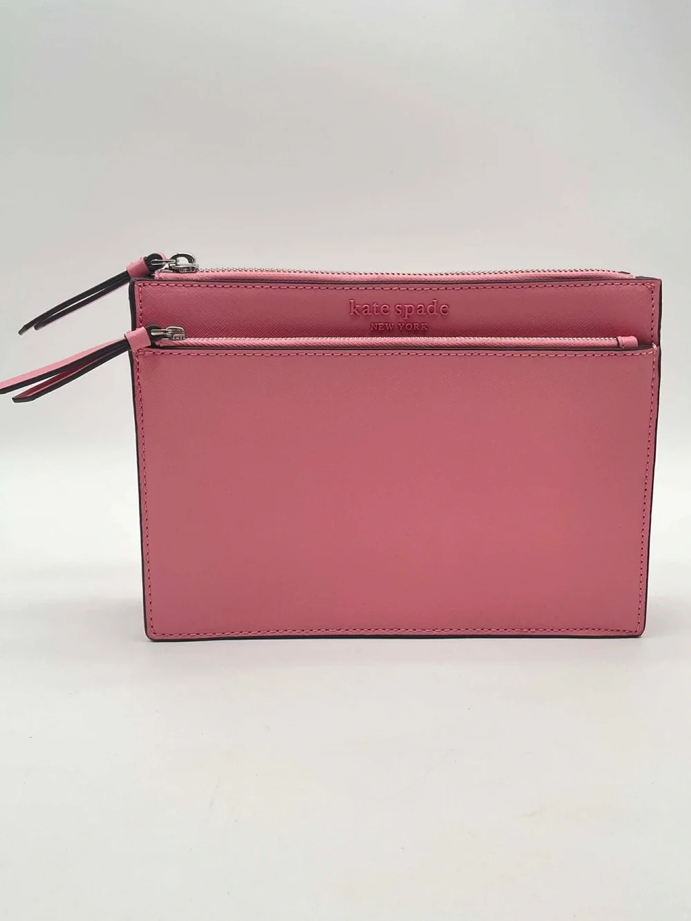 Kate Spade New York Saffiano Leather Cameron Zip Crossbody Bag In Peony Pink